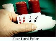 how to play 4 card poker
